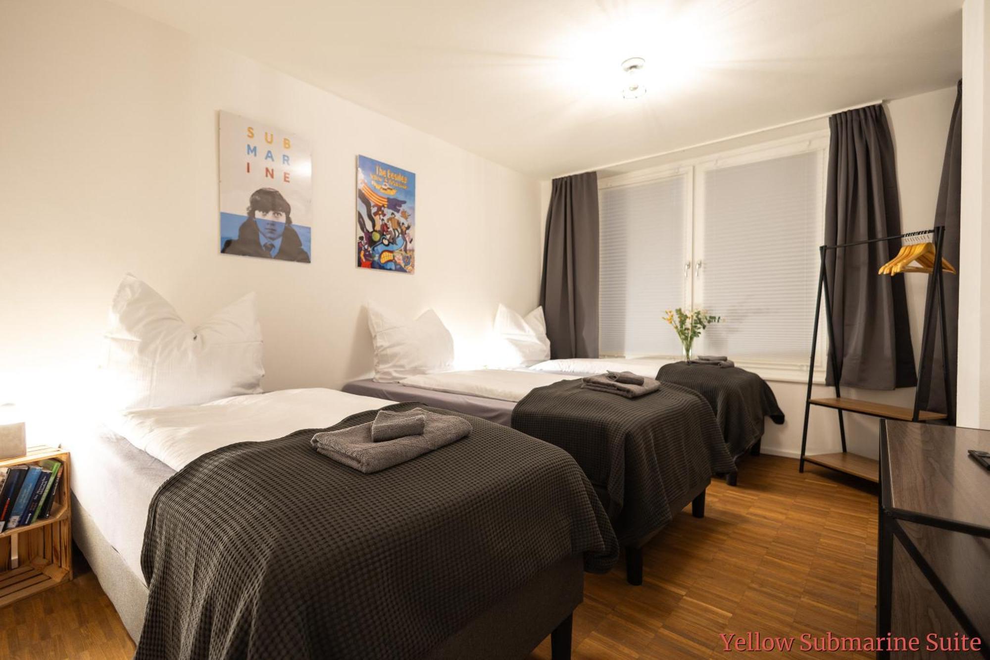 Ko-Living - Beatles Und Banksy Suites & Studios Am Eselsbrunnen - Altstadt - Kueche Halle  Exteriör bild