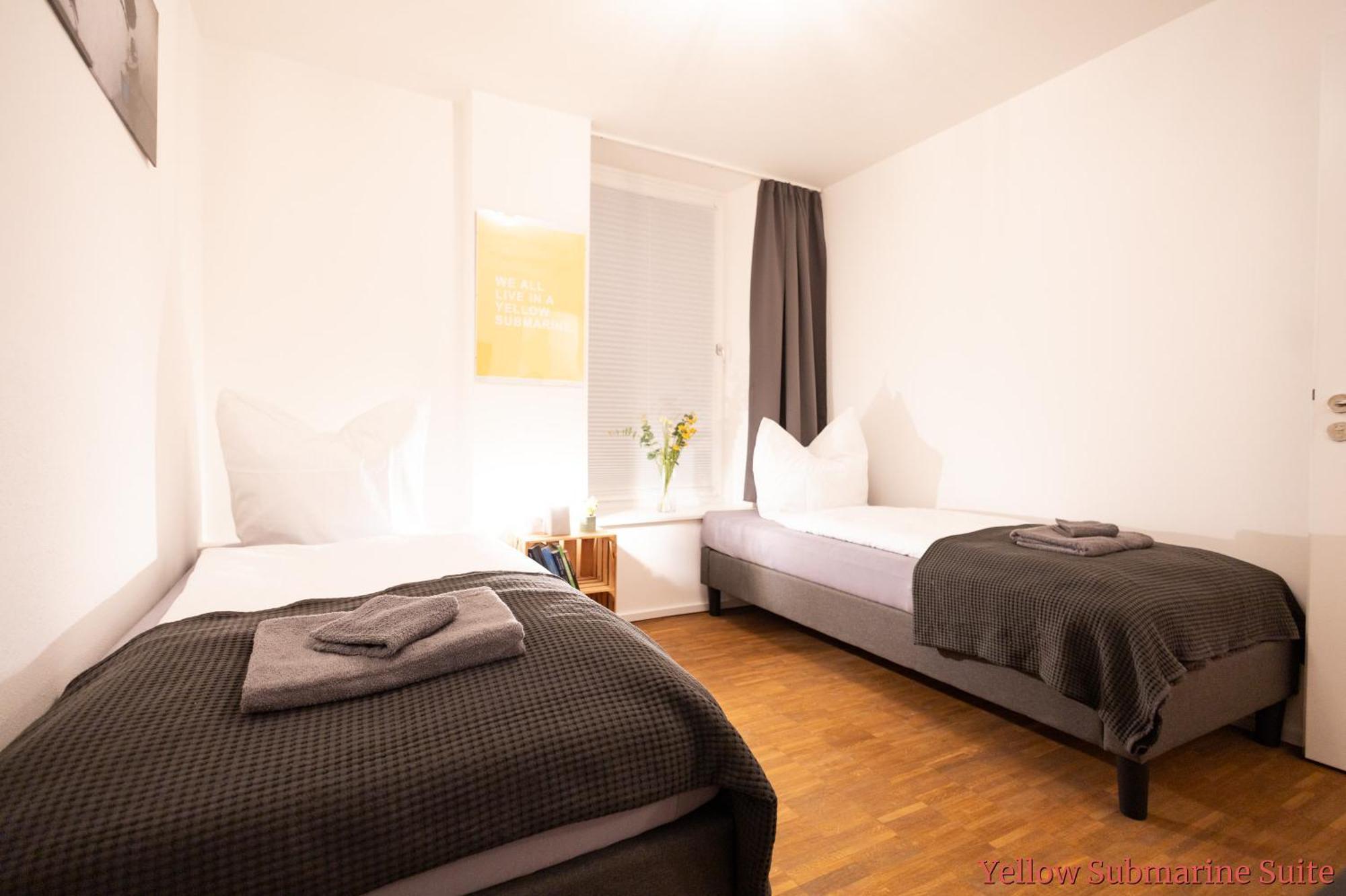Ko-Living - Beatles Und Banksy Suites & Studios Am Eselsbrunnen - Altstadt - Kueche Halle  Exteriör bild